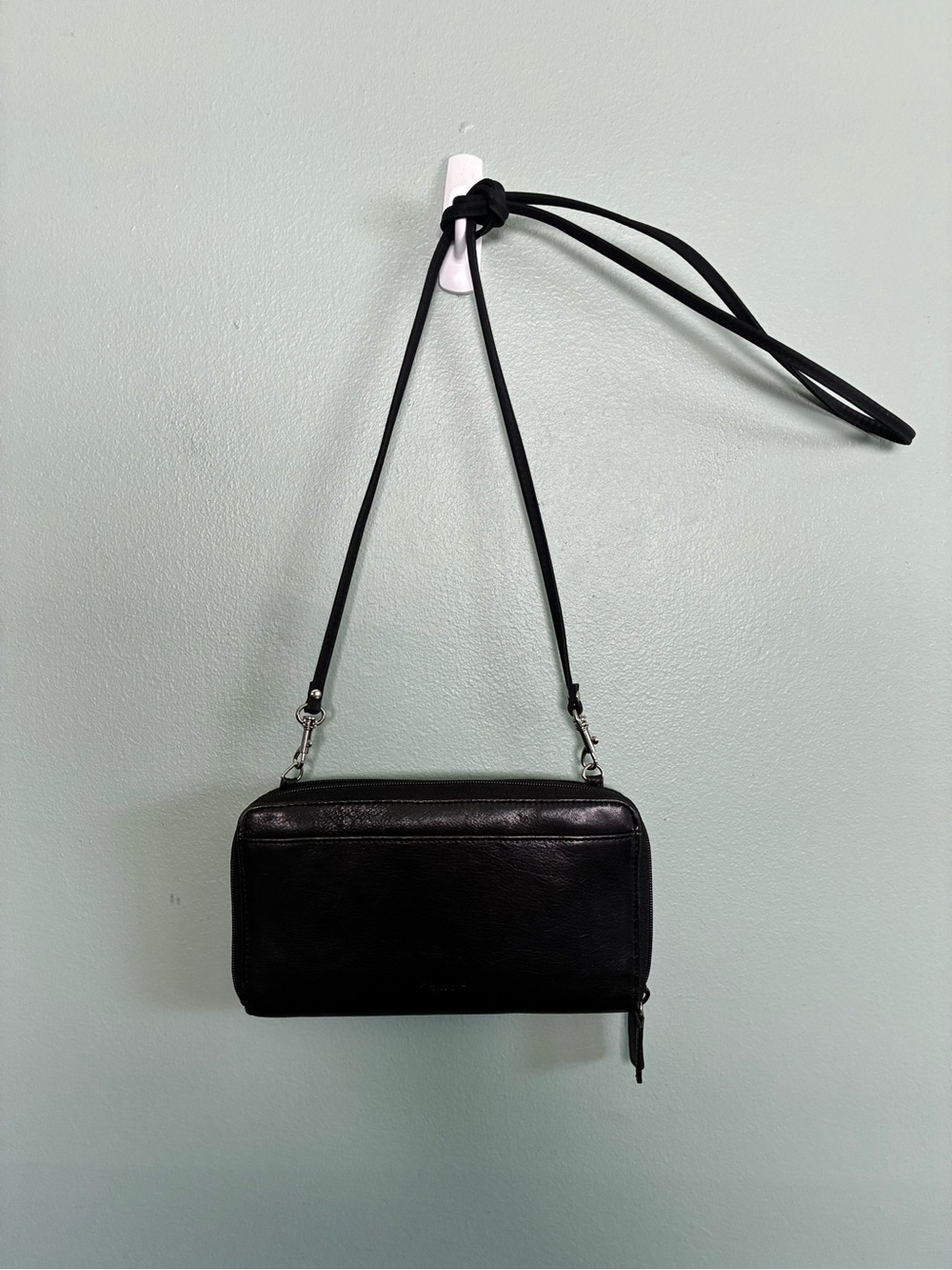 Pelle Studio Cross Body Minimalist Rectangle Muriel Pocket Bag Purse Pocketbook